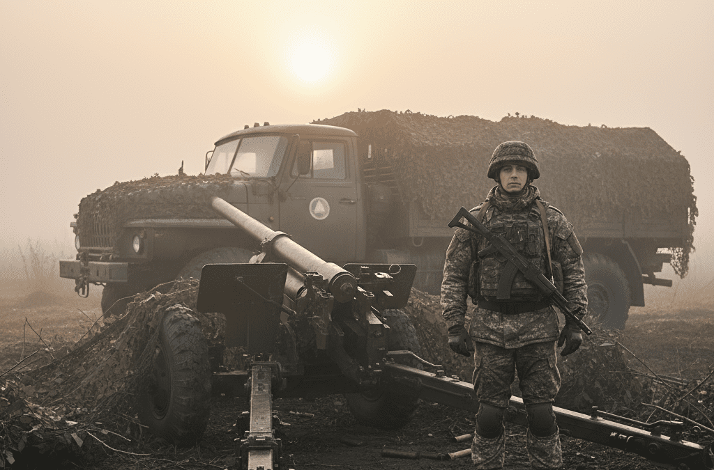 Артиллерист буксируемых орудий на СВО