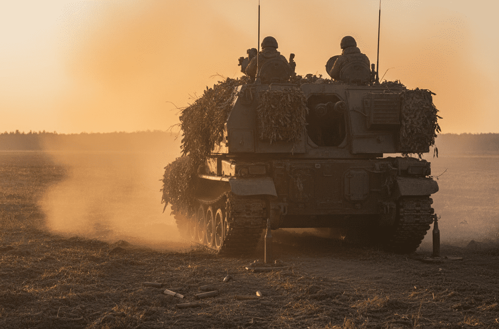 Артиллерист самоходной установки на СВО