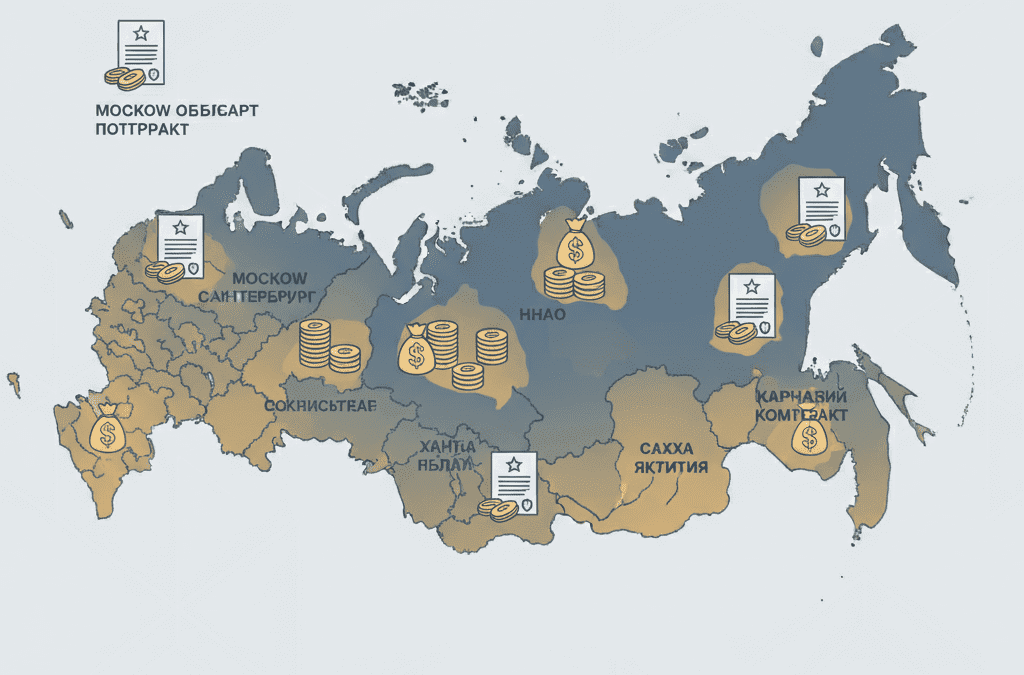 Где самые большие выплаты участникам СВО?