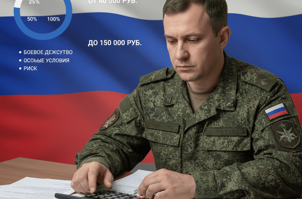 Как формируется ежемесячное довольствие контрактника — все надбавки