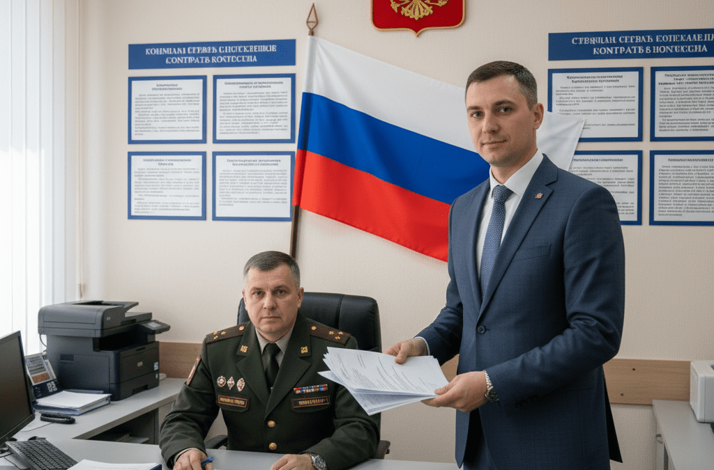 Как гражданину Южной Осетии подписать контракт?