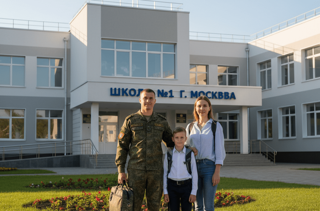 Как перевести ребёнка в школу при переезде контрактника?