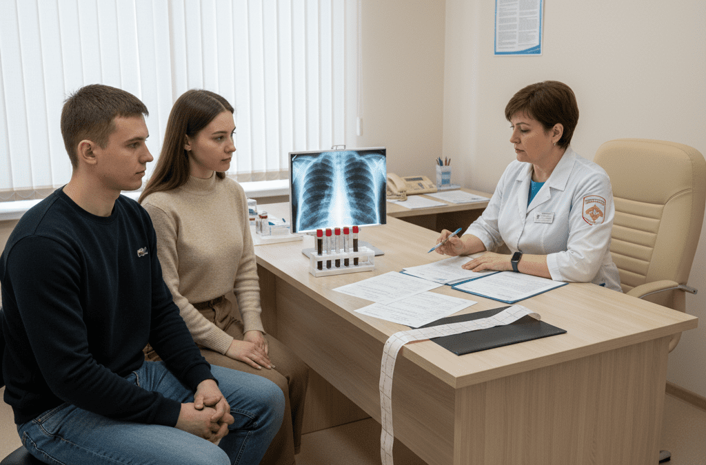 Какие анализы нужно сдать перед медкомиссией?