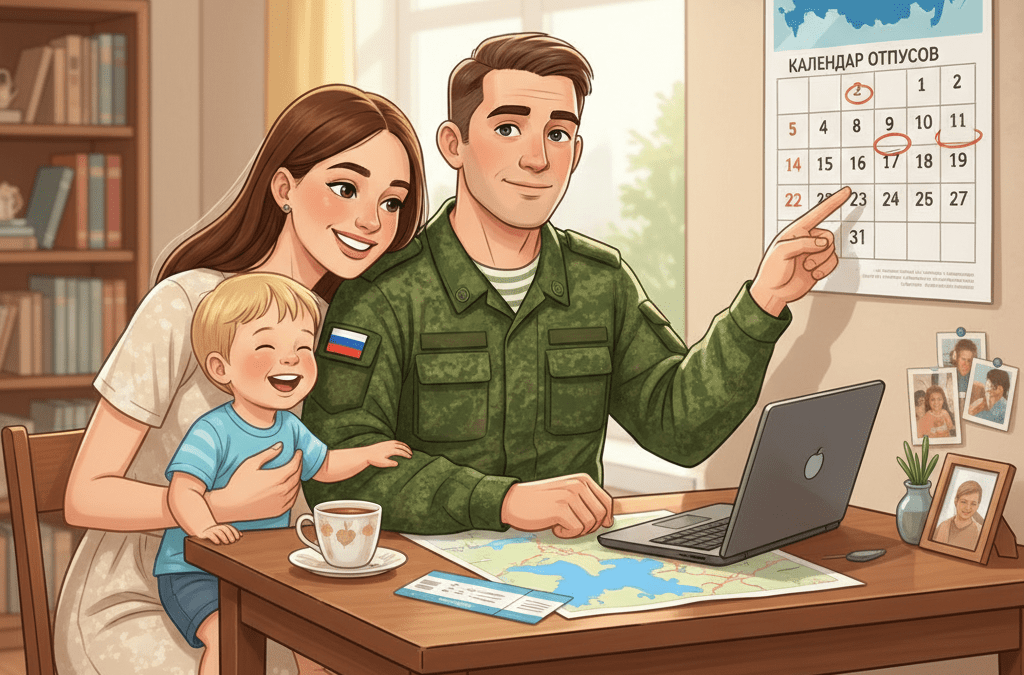 Какие отпуска положены контрактникам и их семьям?