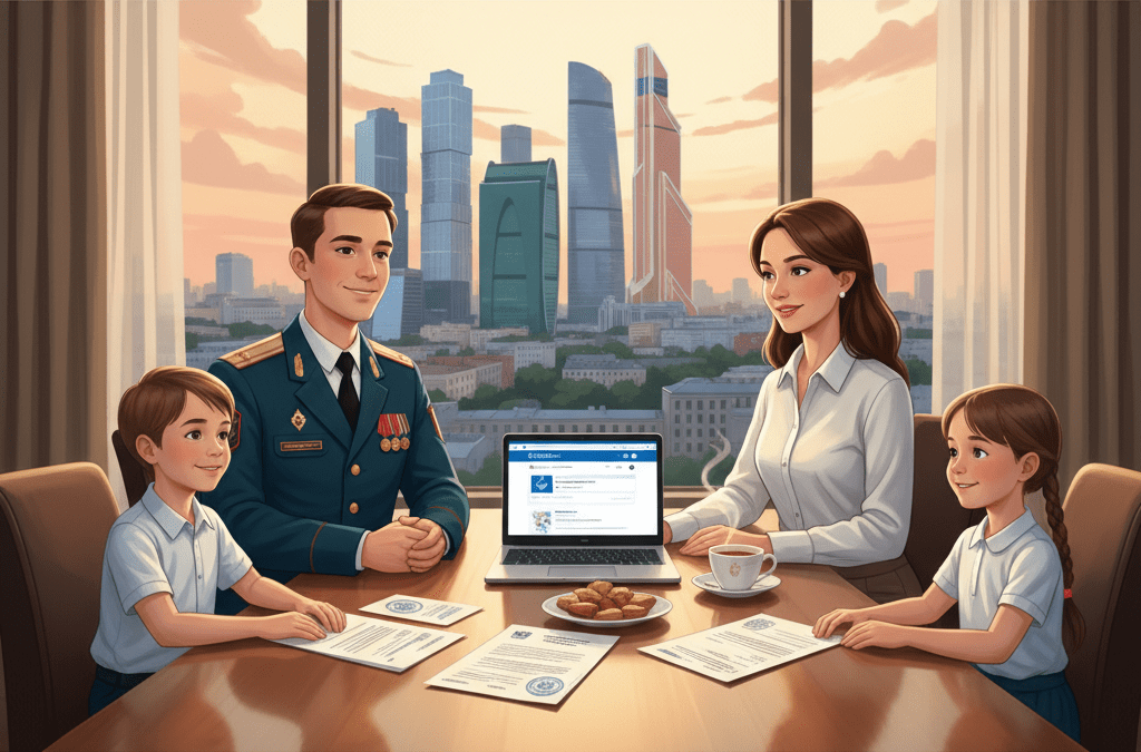 Налоговые льготы семьям военнослужащих в Москве: что предусмотрено