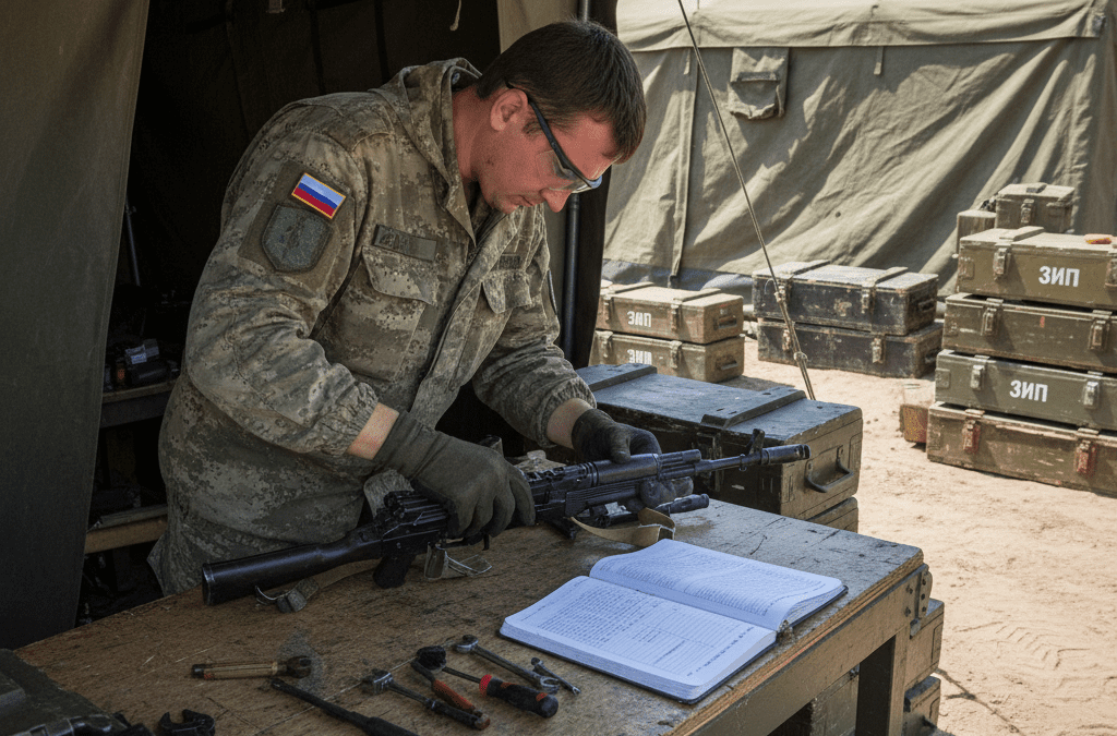 Техник по вооружению на СВО