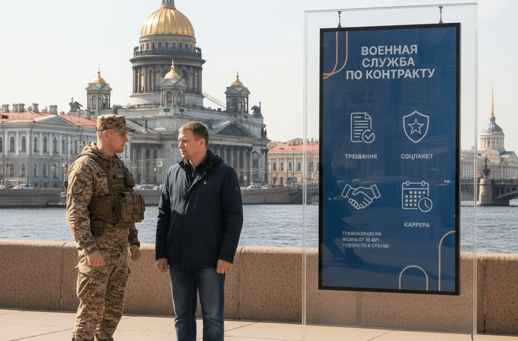 Военная служба по контракту от Санкт-Петербурга — заключить контракт с Министерством обороны