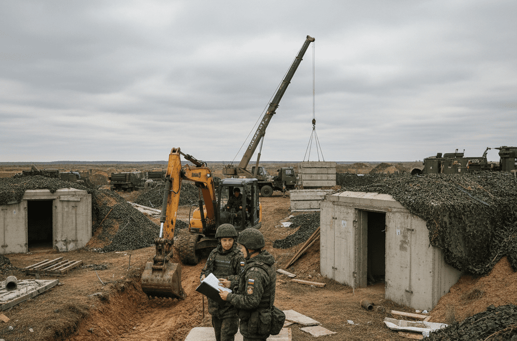 Военный строитель на СВО