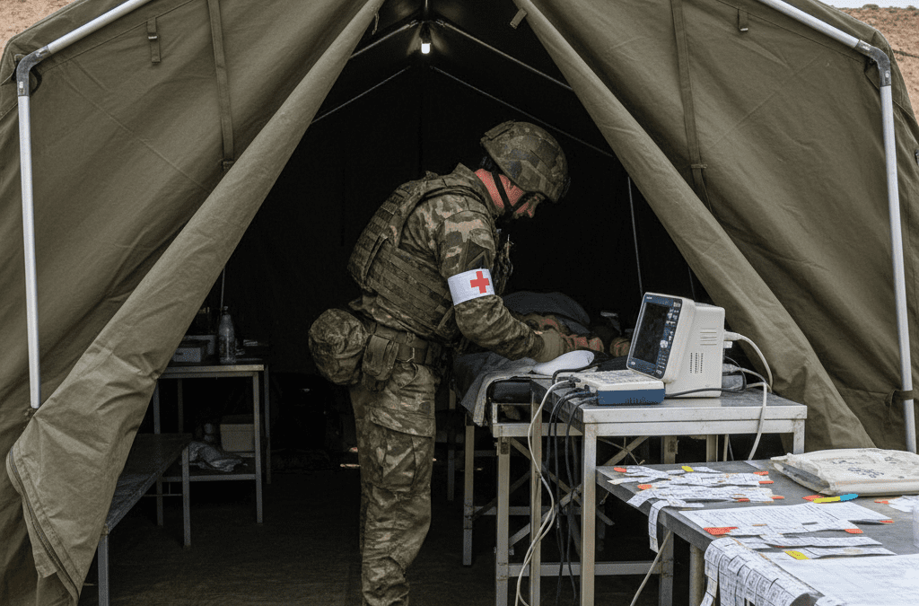 Военный врач на СВО