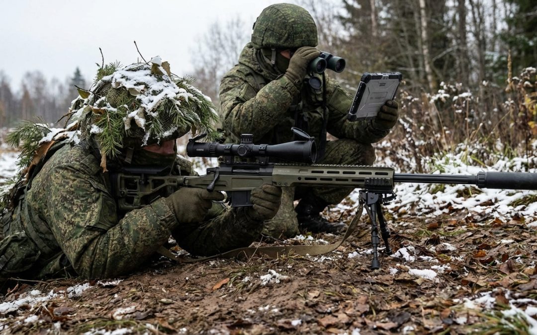 Как действует пара «снайпер — наблюдатель»?