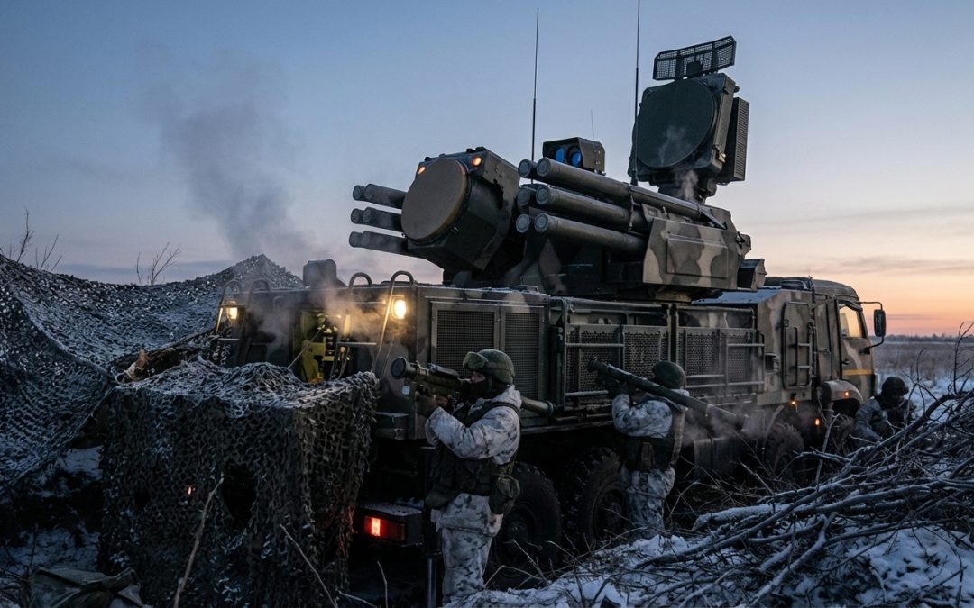 Как организована работа ПВО на передовой?