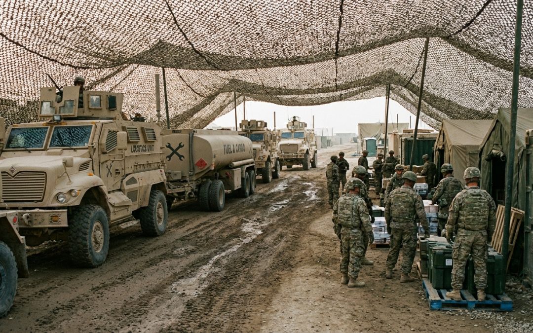 Как работает логистика на передовой?