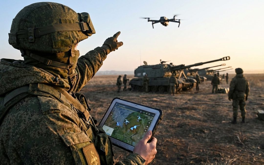 Как работает взаимодействие дронов и артиллерии?