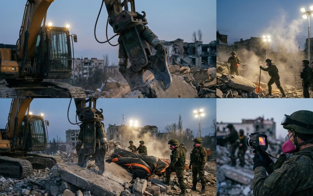 Какие средства используют для расчистки завалов?